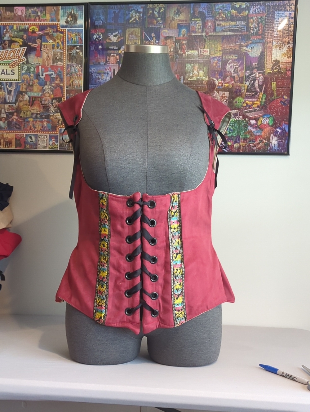 Greta Corset And Swiss Suede